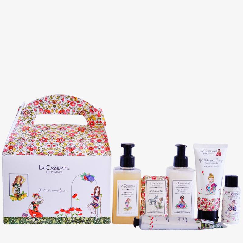 Coffret Soins Naturels au Lait d'Ânesse